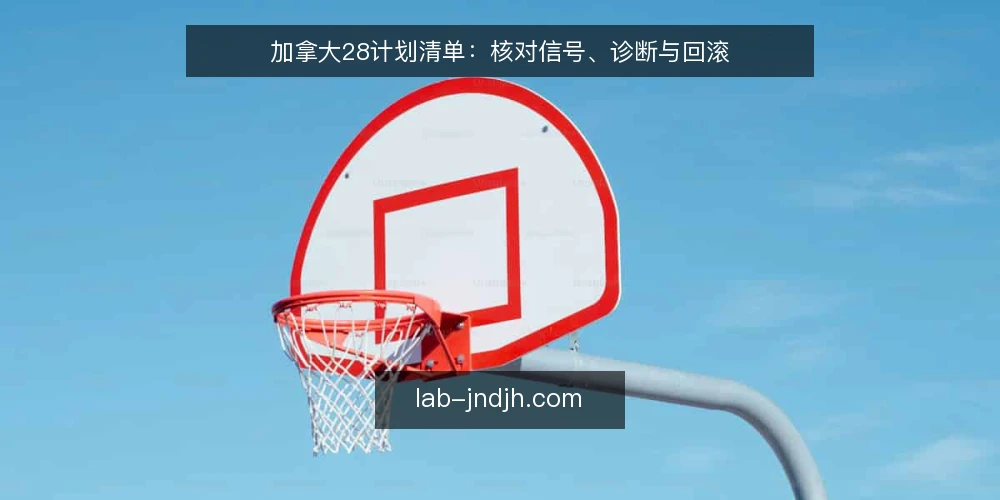 加拿大28计划清单：核对信号、诊断与回滚 — 信号观察：哪些迹象值得记录 配图
