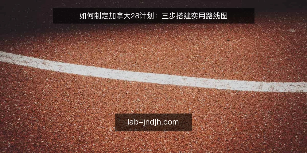 如何制定加拿大28计划：三步搭建实用路线图 — 第一步：明确目标与资源基线 配图