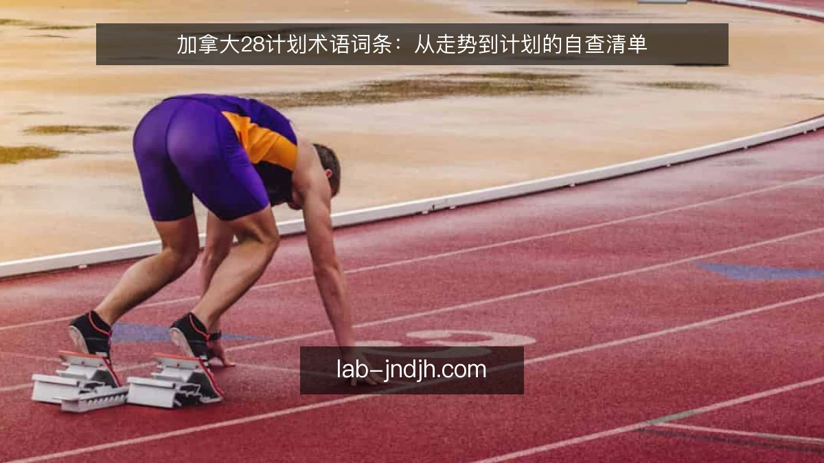 加拿大28计划术语词条：从走势到计划的自查清单